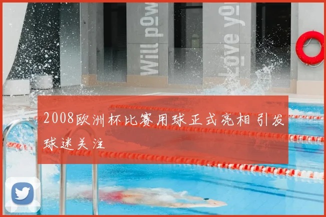2008欧洲杯比赛用球正式亮相 引发球迷关注
